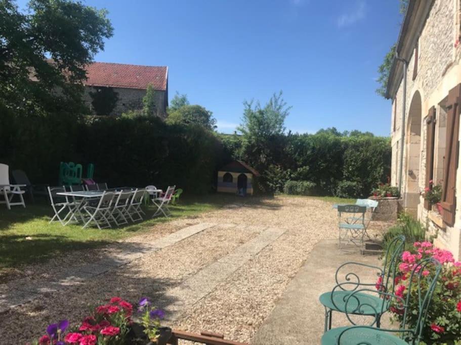 Villa Longere Campagne 10 Pers. Proche Guedelon Sougeres-en-Puisaye Esterno foto