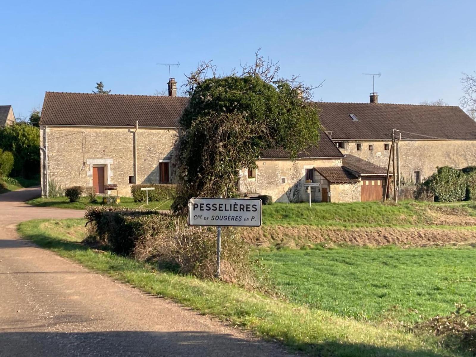 Villa Longere Campagne 10 Pers. Proche Guedelon Sougeres-en-Puisaye Esterno foto